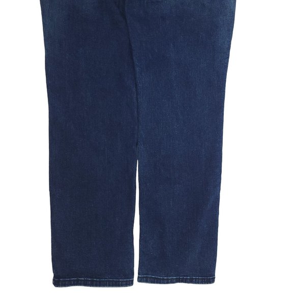 Levis 541 Athletic Taper Fit Jeans Mens 38 x 32 Altered Hem Dark Wash Denim - Picture 6 of 9